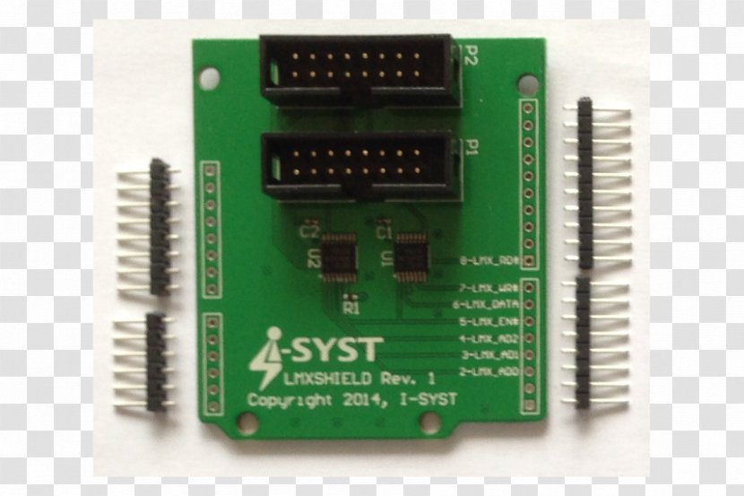 Flash Memory Microcontroller Transistor Hardware Programmer Capacitor - Pin Pad Transparent PNG