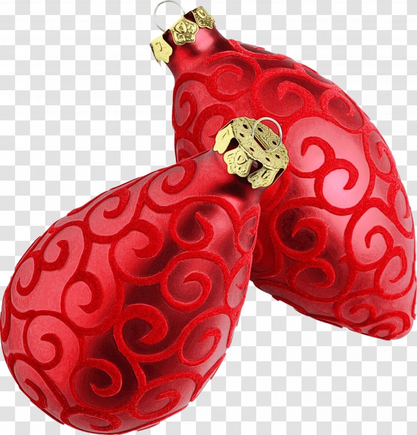 Christmas Ornament - Red - Magenta Transparent PNG
