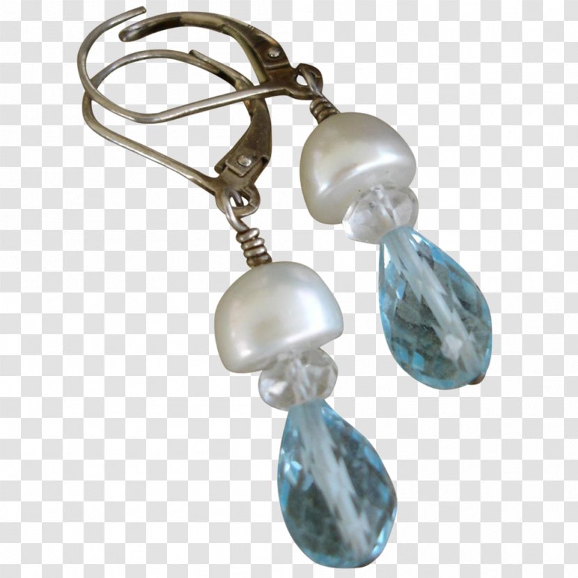 Pearl Earring Jewellery Charms & Pendants Silver - Body Transparent PNG
