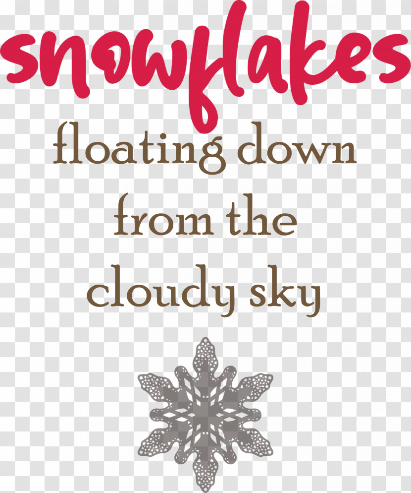 Snowflakes Floating Down Snowflake Snow Transparent PNG