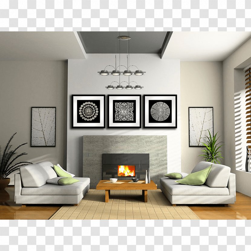 Interior Design Services Painting Home House Abstract Art - Living Room - Gold Foil Paper Transparent PNG