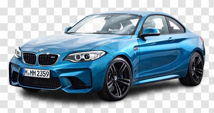 2017 BMW M2 2 Series Car 5 - Mid Size - Blue Coupe Transparent PNG