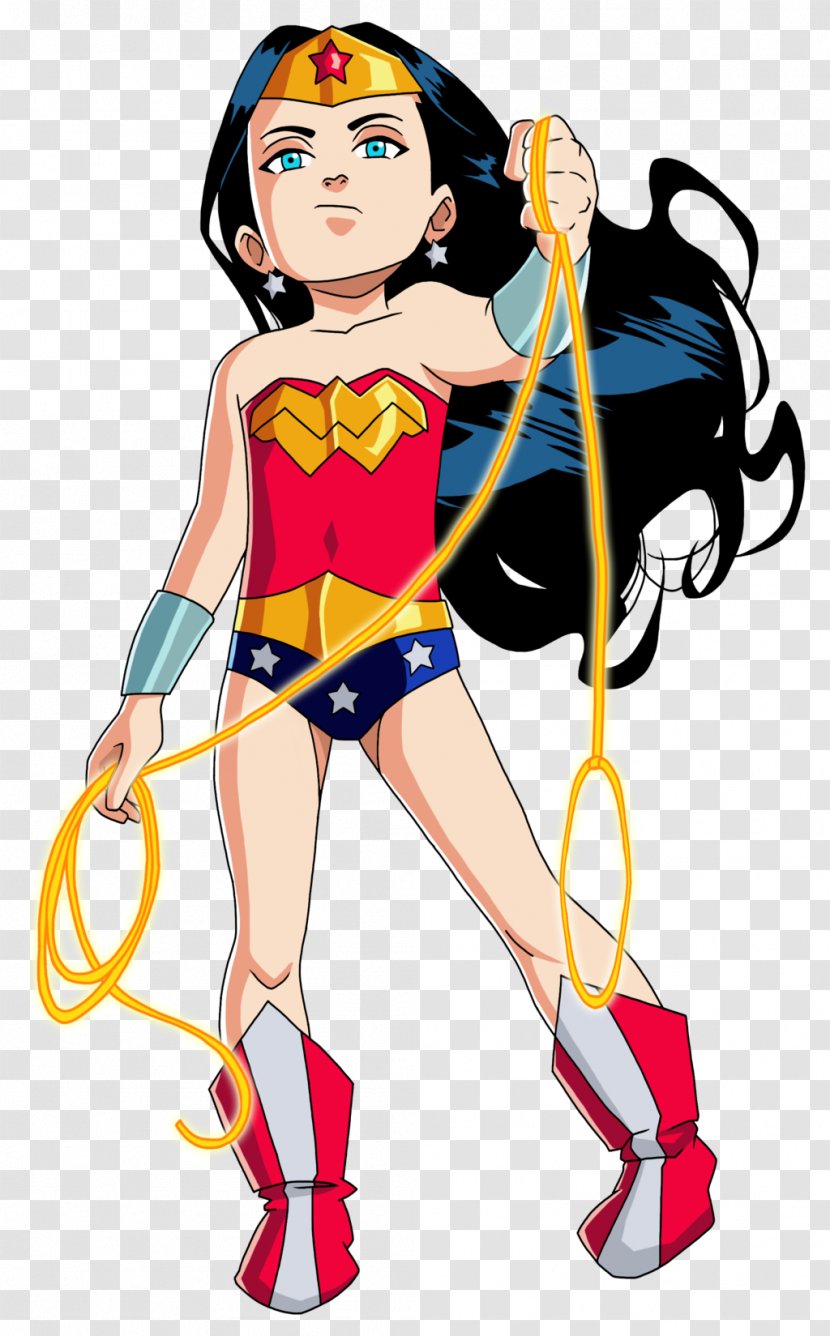 Diana Prince Smurfette Glee Jane Lynch Clip Art - Cartoon - Wonder Woman Transparent PNG