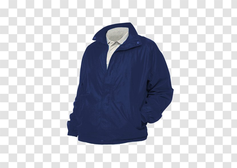 Hoodie Blue Polar Fleece Clothing Sleeve - Sweatshirt - Jacket Transparent PNG