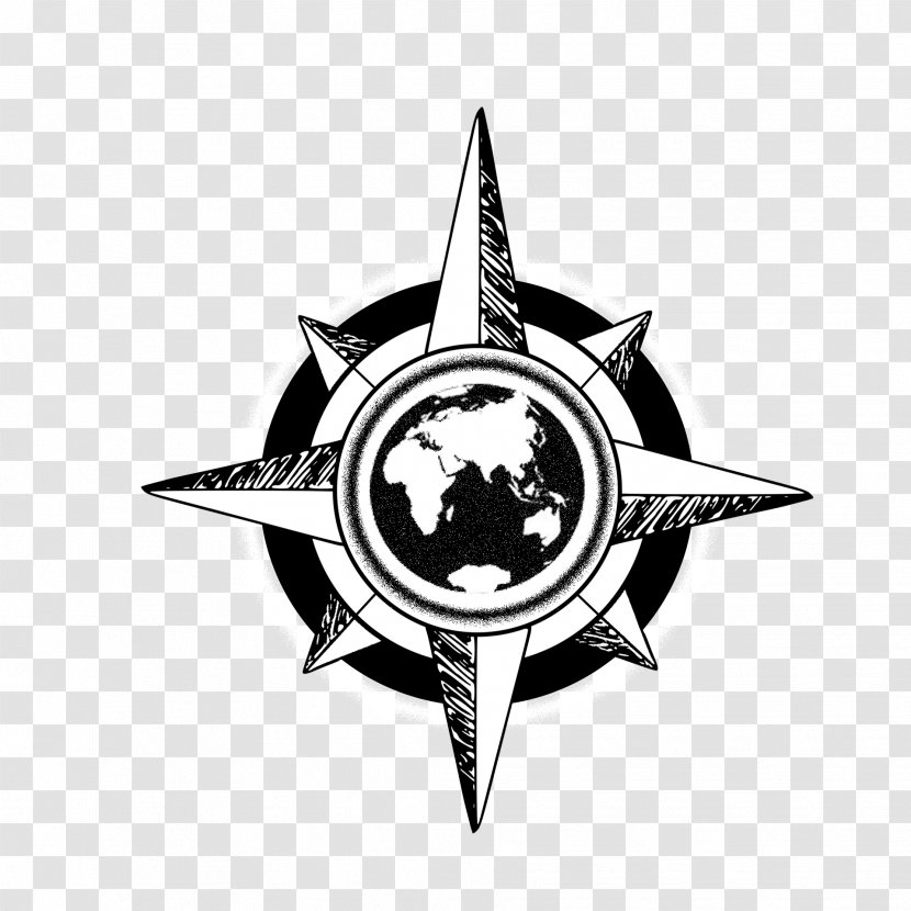 Logo Emblem Brand - Black And White - Blink 182 Transparent PNG