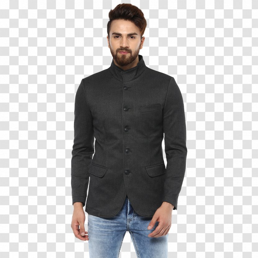 T-shirt Blazer Jacket Mufti Single-breasted - Slimfit Pants - Charcoal Transparent PNG