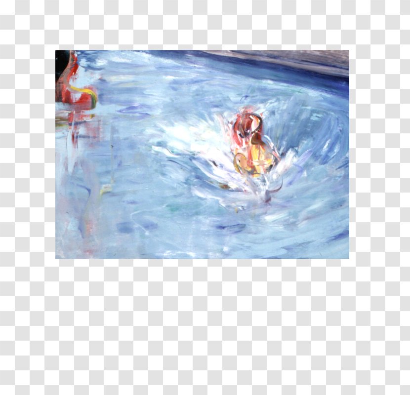 Oil Painting Swimming Pool - Water Transparent PNG