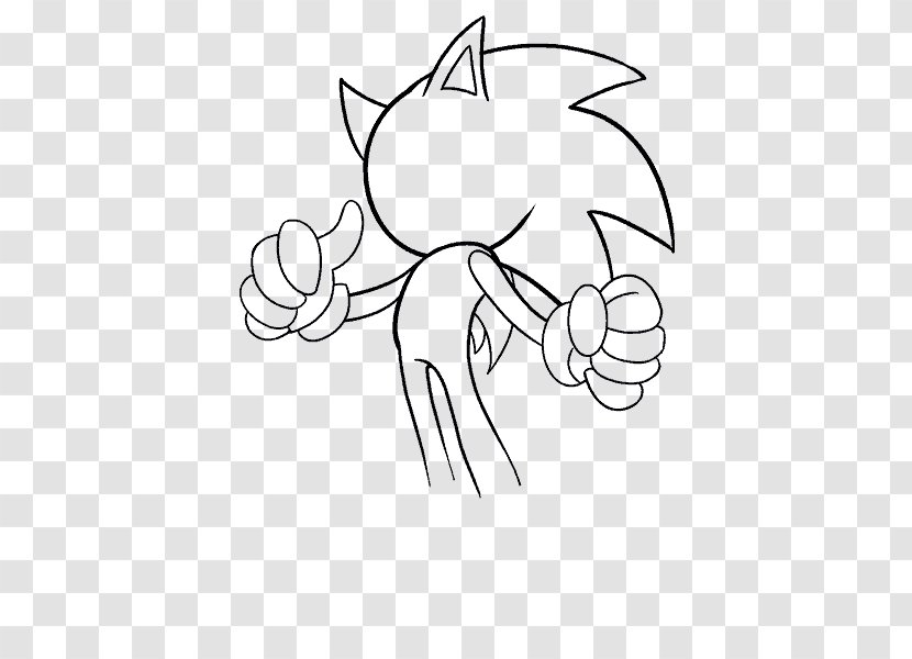 Sonic The Hedgehog Unleashed Amy Rose And Black Knight Drawing - Silhouette Transparent PNG