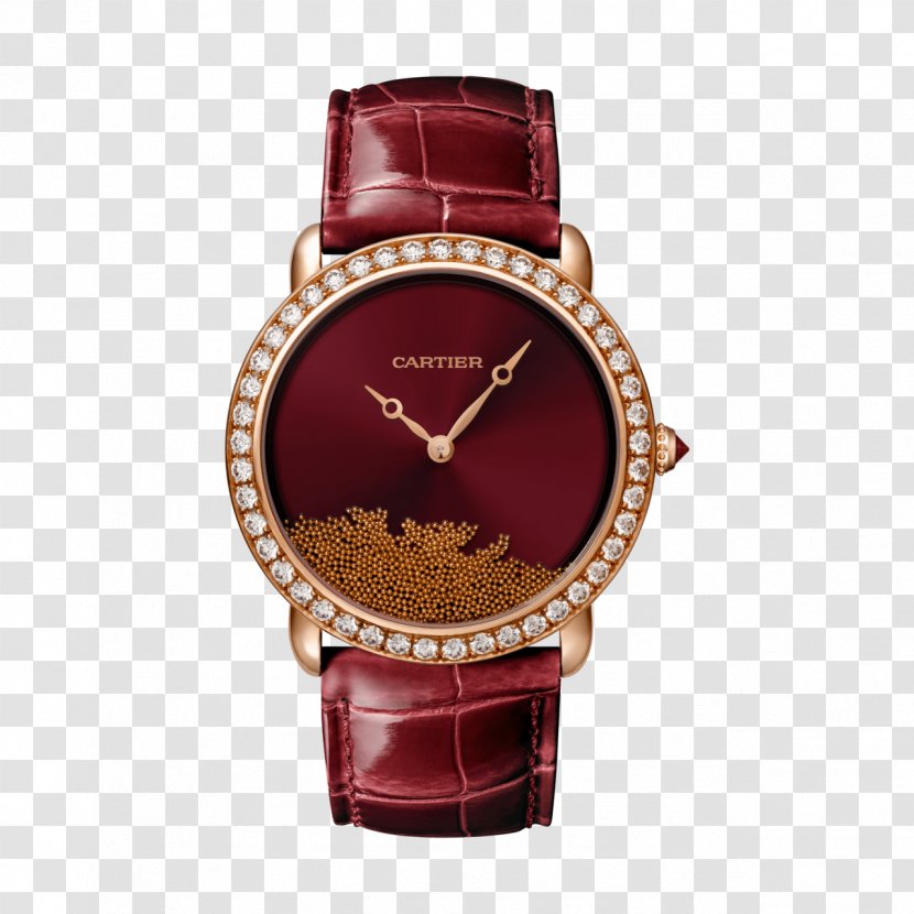 Cartier Watch Salon International De La Haute Horlogerie Movement Jewellery - Piaget Sa Transparent PNG