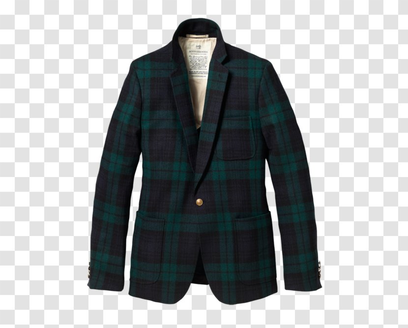 Tartan Jacket Blazer Outerwear Button - Wool - Irina Shayk Transparent PNG