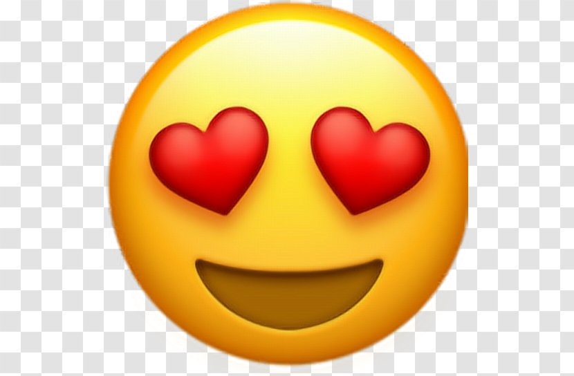 Emoticon Smiley Emoji Heart WhatsApp - Upscale Transparent PNG