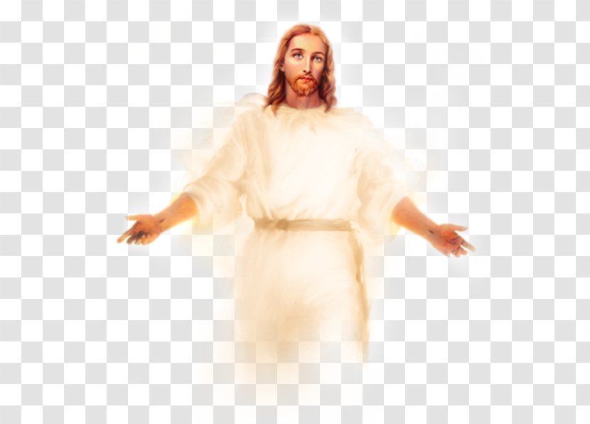 Jesus Cartoon - Bible - Gesture Beard Transparent PNG