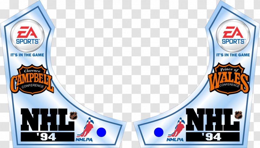 NHL '94 NHLPA Hockey '93 Logo Jersey EA Sports - Outerwear - Nhl Transparent PNG