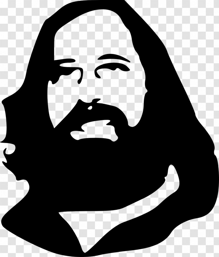 Free Software Computer Clip Art - Monochrome Photography - A Beard Transparent PNG