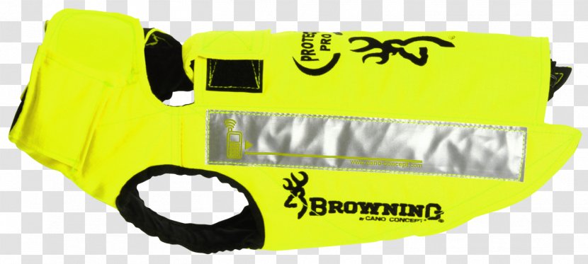 Hunting Dog Browning Arms Company Gilets - Flak Jacket - Yellow Puppy Transparent PNG