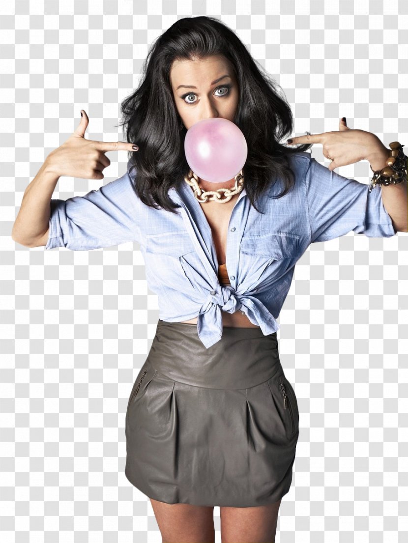 Katy Perry Teenage Dream Last Friday Night Song Bubble Gum - Cartoon Transparent PNG