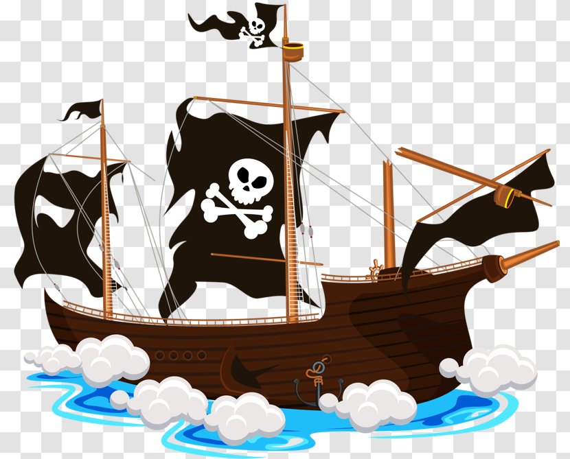 Ship Piracy Clip Art - Crazy Pirate Transparent PNG