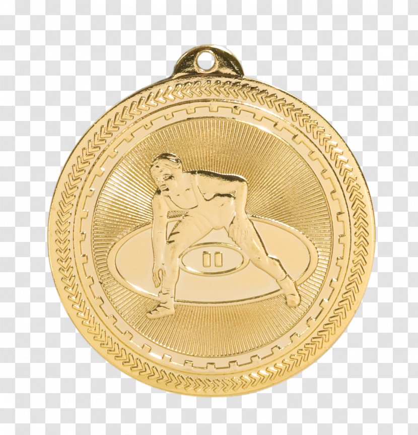 Bronze Medal Award Trophy Commemorative Plaque - Gold Transparent PNG