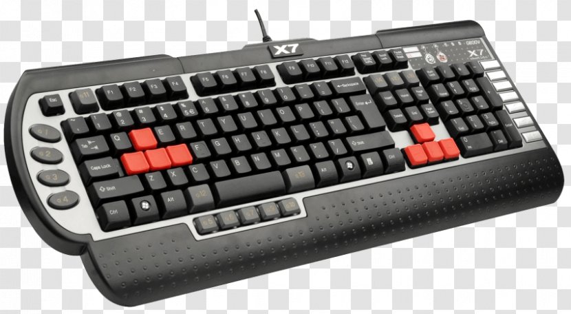 Computer Keyboard Mouse Dell Laptop Gaming Keypad - Numeric Transparent PNG