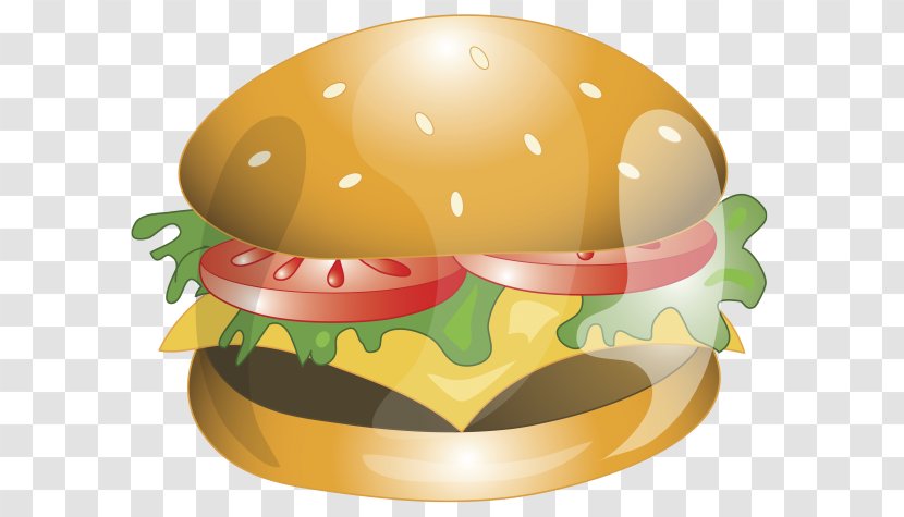 Cheeseburger Hamburger Fast Food Veggie Burger - Finger - Bread Transparent PNG