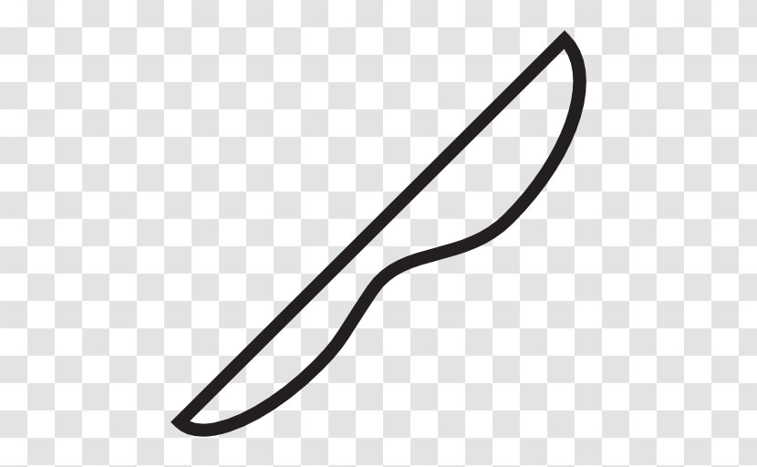 Knife Symbol Tool - Kitchen Utensil - And Fork Transparent PNG