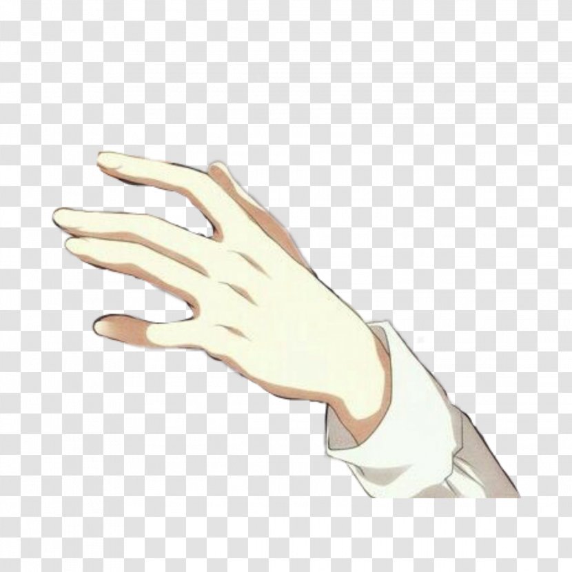 Thumb Glove - Wrist - Beige Gesture Transparent PNG