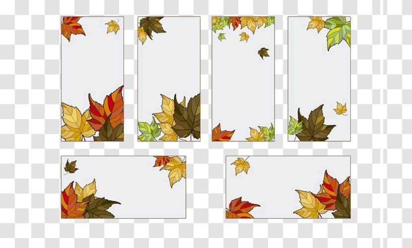 Maple Leaf Autumn Graphic Design - Color - Leaves Falling Transparent PNG
