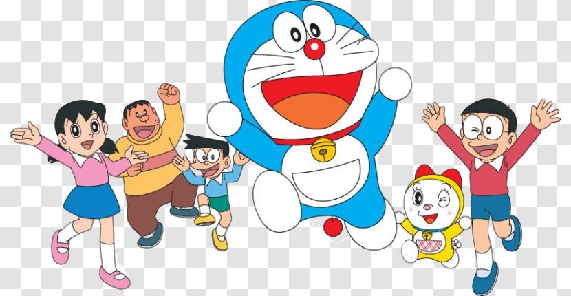 Nobita Nobi Doraemon Shizuka Minamoto Illustration Cartoon - Art - Happy Transparent PNG