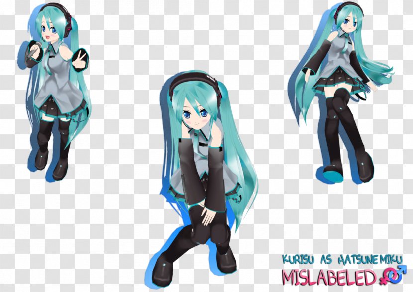 Kurisu Makise Art Hatsune Miku Crossplay Cosplay - Cartoon Transparent PNG