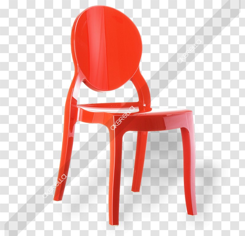 Chair Plastic Red Furniture Koltuk Transparent PNG