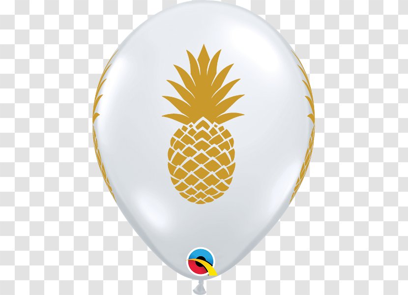 Balloon Pineapple Party Paper Luau Transparent PNG