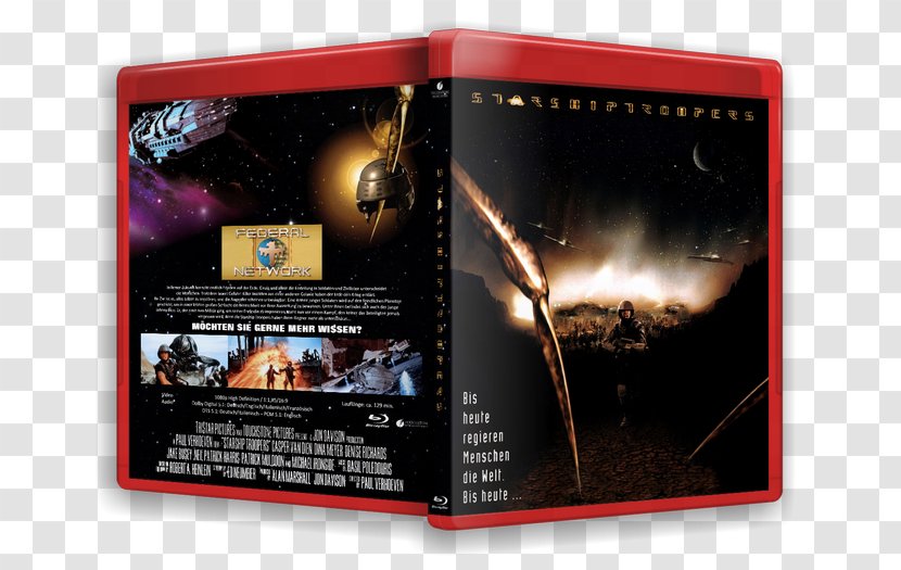 Blu-ray Disc DVD 0 Film Transformers - Starship Troopers Transparent PNG