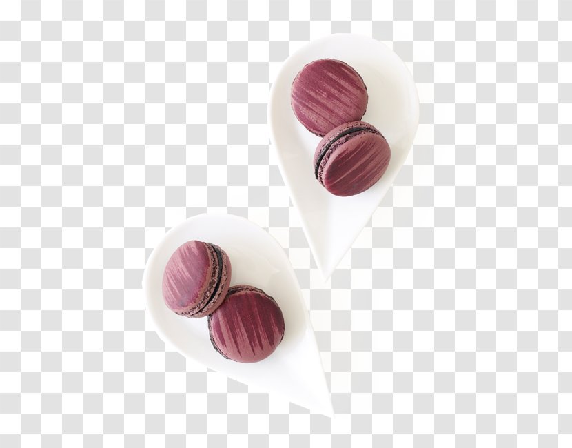 Praline Ganache Macaron Blackcurrant Blueberry - Lemon Transparent PNG