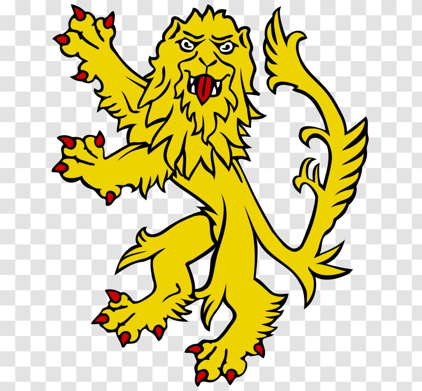Lion Royal Banner Of Scotland Clip Art Transparent PNG