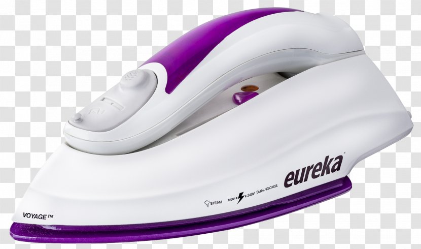 Travel Electric Potential Difference Clothes Iron Steam - Nonstick Surface Transparent PNG
