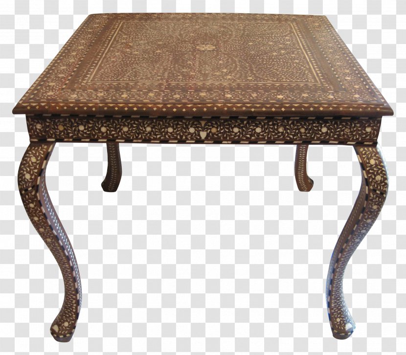 Table Inlay Furniture Chair - Coffee Tables Transparent PNG