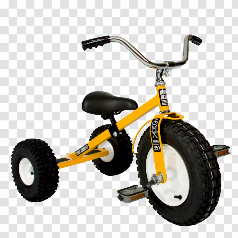 Car Motorized Tricycle Child Tire - Bicycle Handlebars - Dirt Transparent PNG