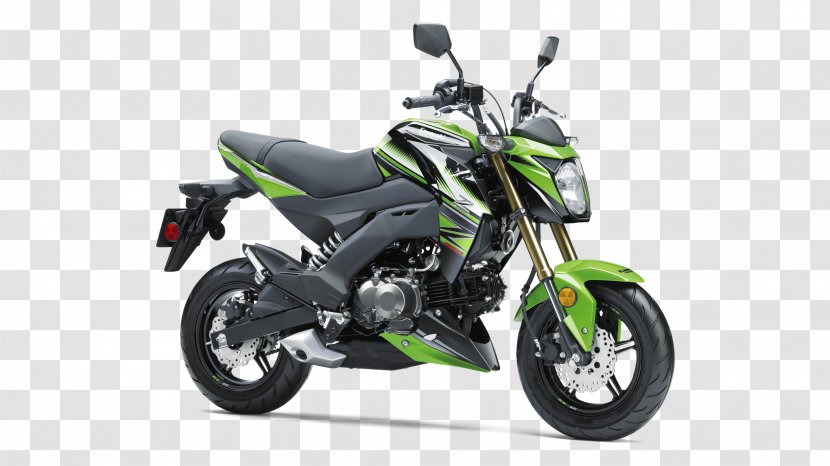 Kawasaki Z125 Heavy Industries Motorcycle & Engine Suspension Sport Bike - World Rider Transparent PNG
