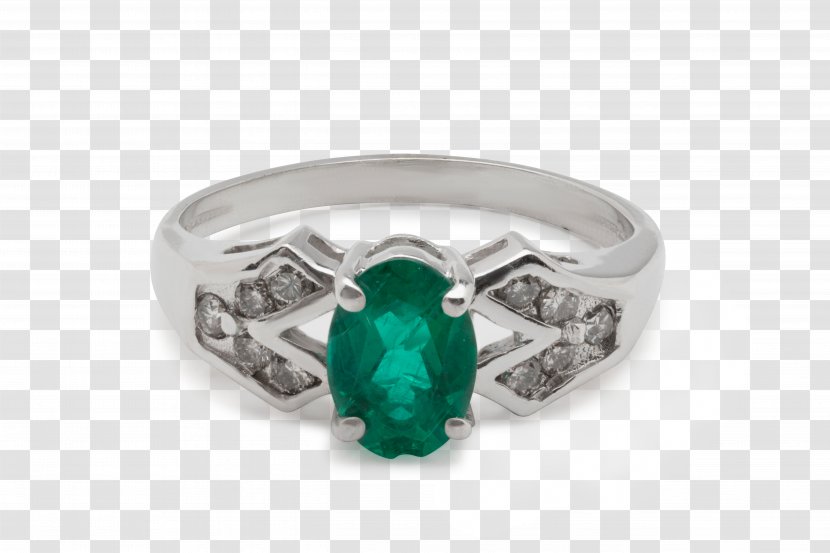 Emerald Engagement Ring Wedding - Fashion Accessory Transparent PNG