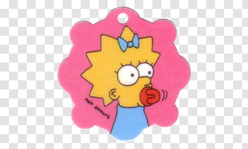 Maggie Simpson Toy Pink M Infant - Flower Transparent PNG