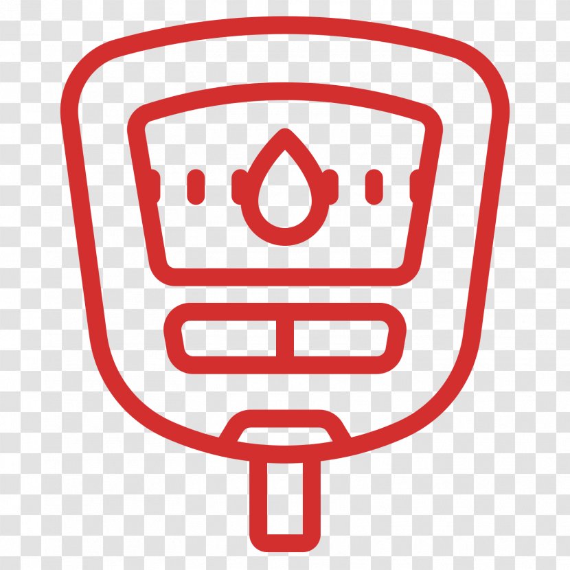 Product Design Line Font - Smile - Blood Pressure Cuff Icon Transparent PNG