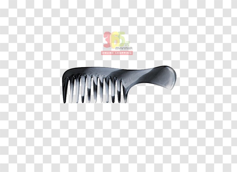 Comb Brush Black Hair Grey - Afro Transparent PNG