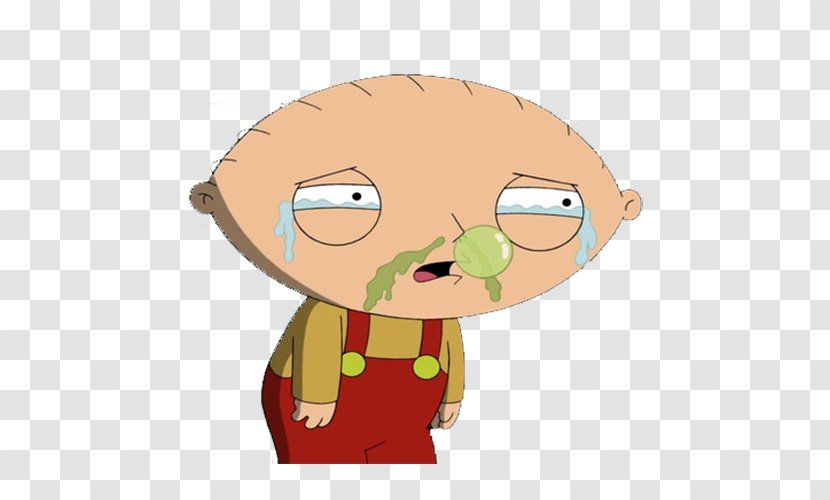 Stewie Griffin Nose Cartoon - Tree - Old Grandpa With Runny Transparent PNG