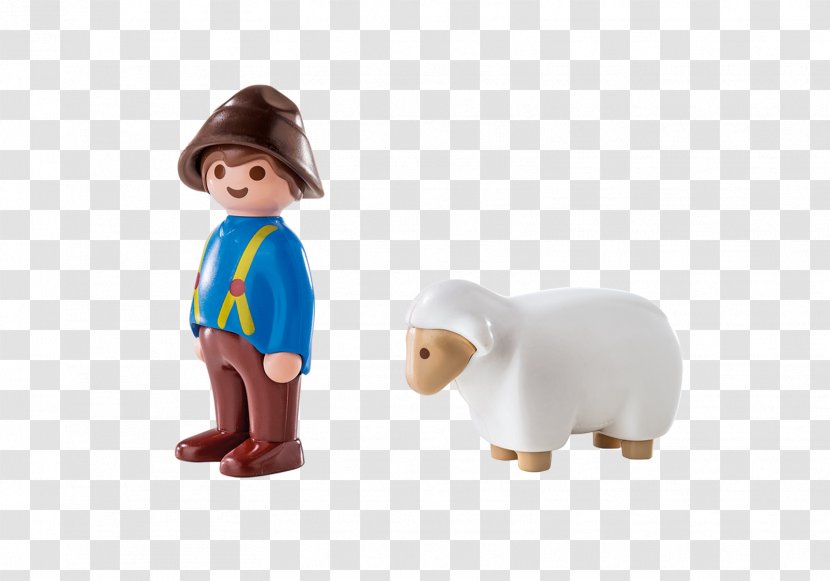 Playmobil Shepherd With Sheep (D) Toy Truck - Herder Transparent PNG