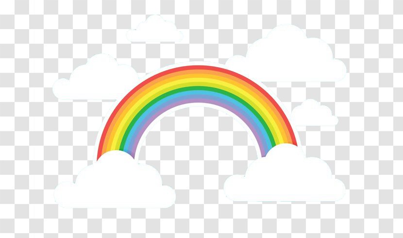 Rainbow Euclidean Vector Illustration - Color Transparent PNG