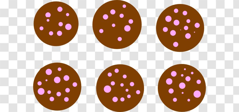 Chocolate Chip Cookie Brownie Black And White Clip Art - Pink - Cliparts Free Transparent PNG