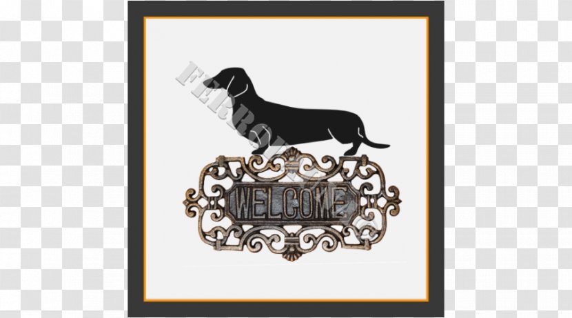 Dog Picture Frames Brand Pattern - Dachshund Transparent PNG