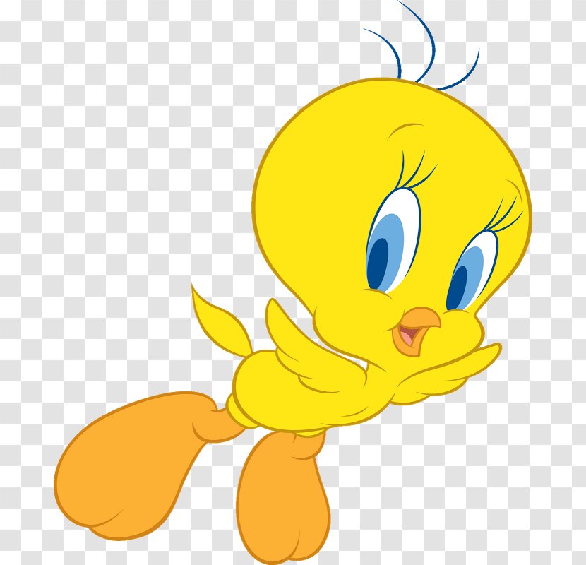 Tweety Drawing Clip Art - Emoticon - Cartoon Bird Pictures Transparent PNG