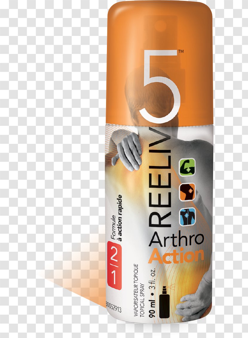 Reeliv5 Arthro Action Spray 90 ML Product Design Drink - Liquid - Lies Pictures About Stress Transparent PNG