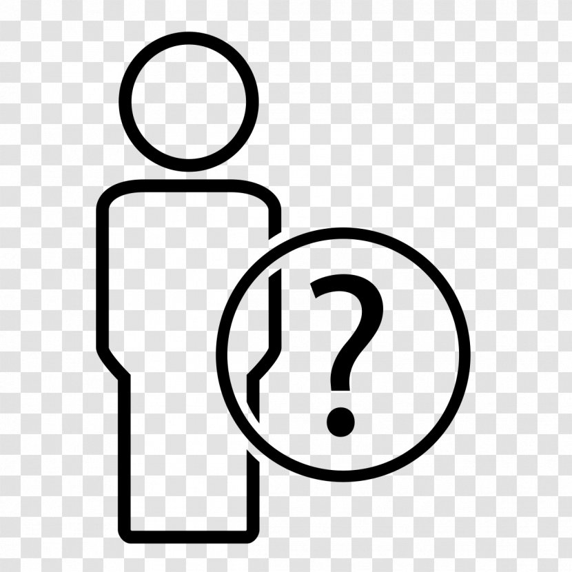 The Noun Project Clip Art Iconfinder - Question Mark - User Transparent PNG